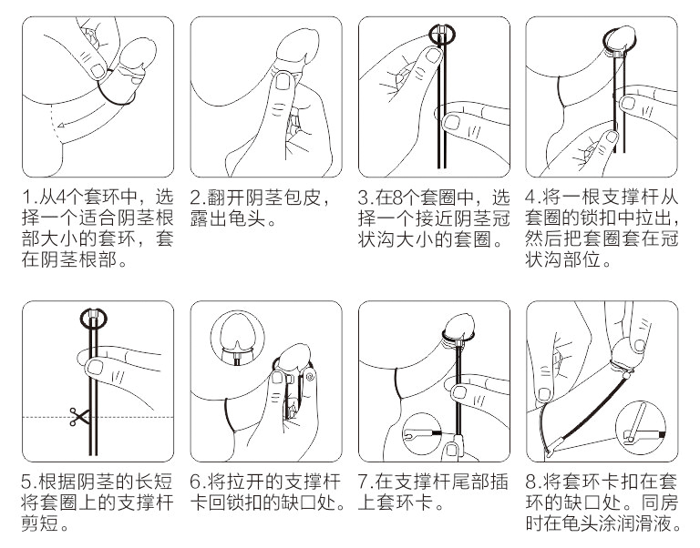 勃乐阴茎支架使用方法